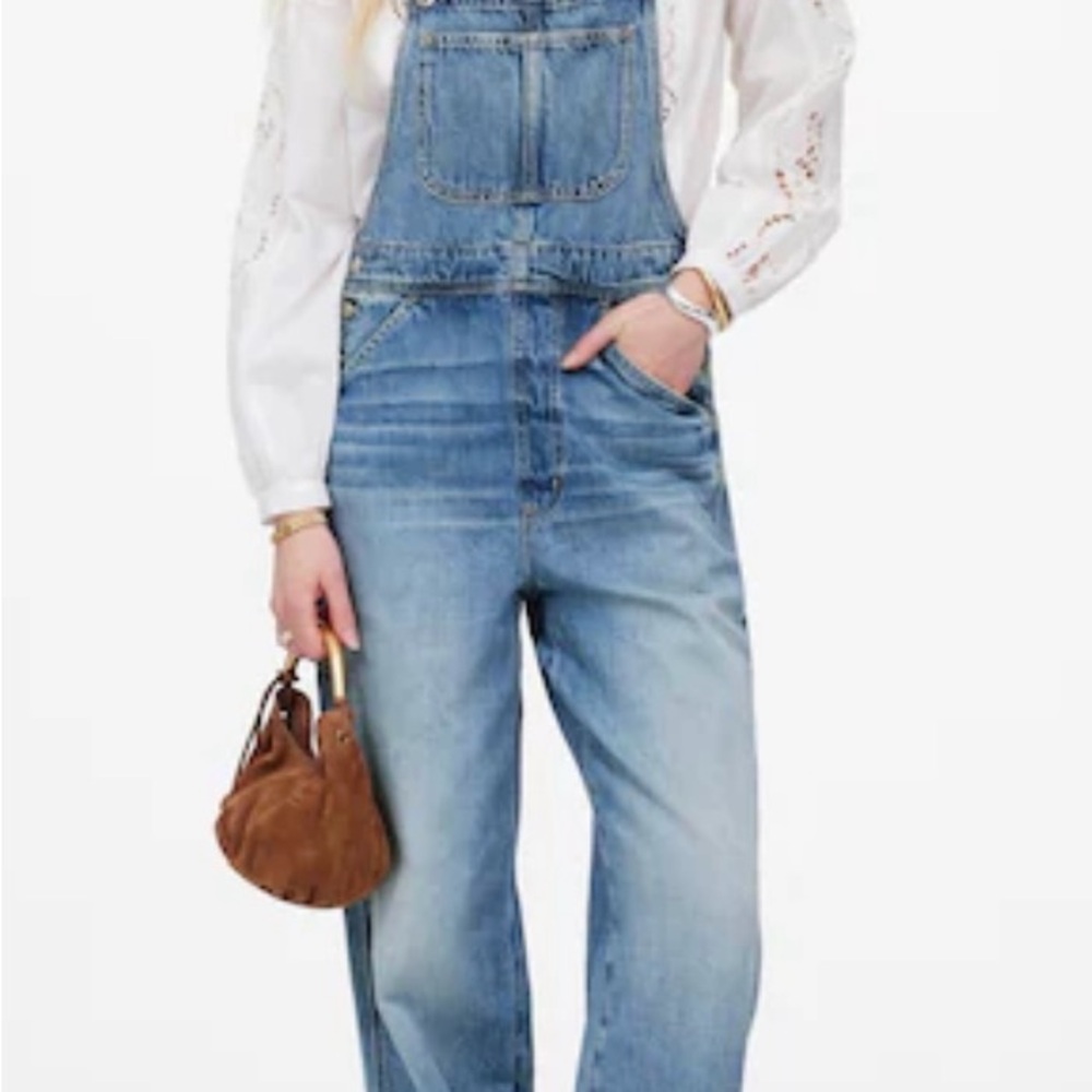 Madewell Relaxed Carpenter Overalls Small